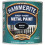 Hammerite Black Satin Metal Paint 2.5L 1
