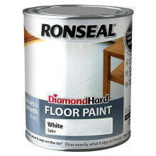 Diamond Hard Floor Paint 750ml White (318320)