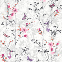 102550 Novelties Eden Wallpaper Rolls - Pink