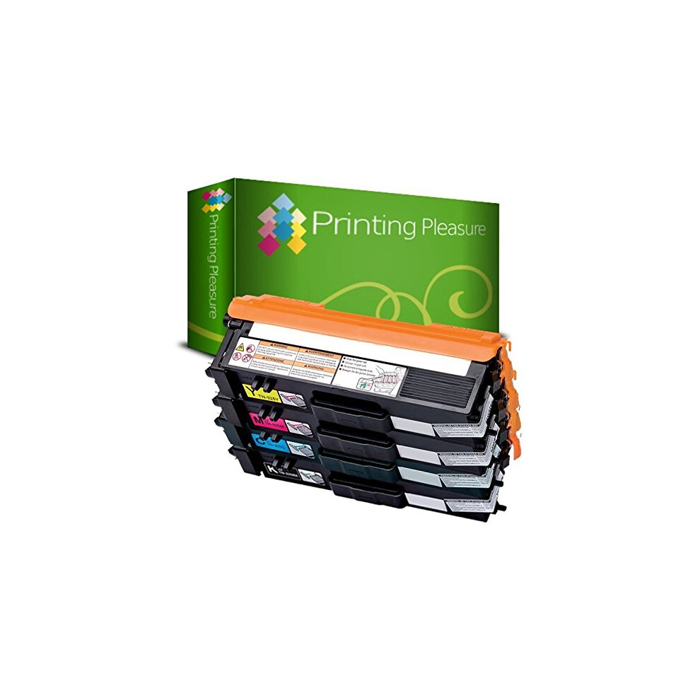 Photos - Ink & Toner Cartridge Printing Pleasure Set of 4 Laser Toner Cartridges compatible with Brother HL-4140CN 4150CDN 4570CDW 4570CDWT MFC-9460CDN 9465CDN 9970CDW DCP-9 