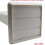 White Gravity Grille with Rectangular 110x54mm Rear Spigot 6
