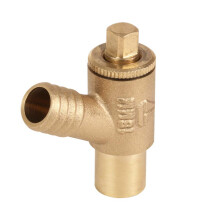 Heavy Duty 15MM Drain Off Cock Valve Short (46MM) (Type A) BS 2879-2