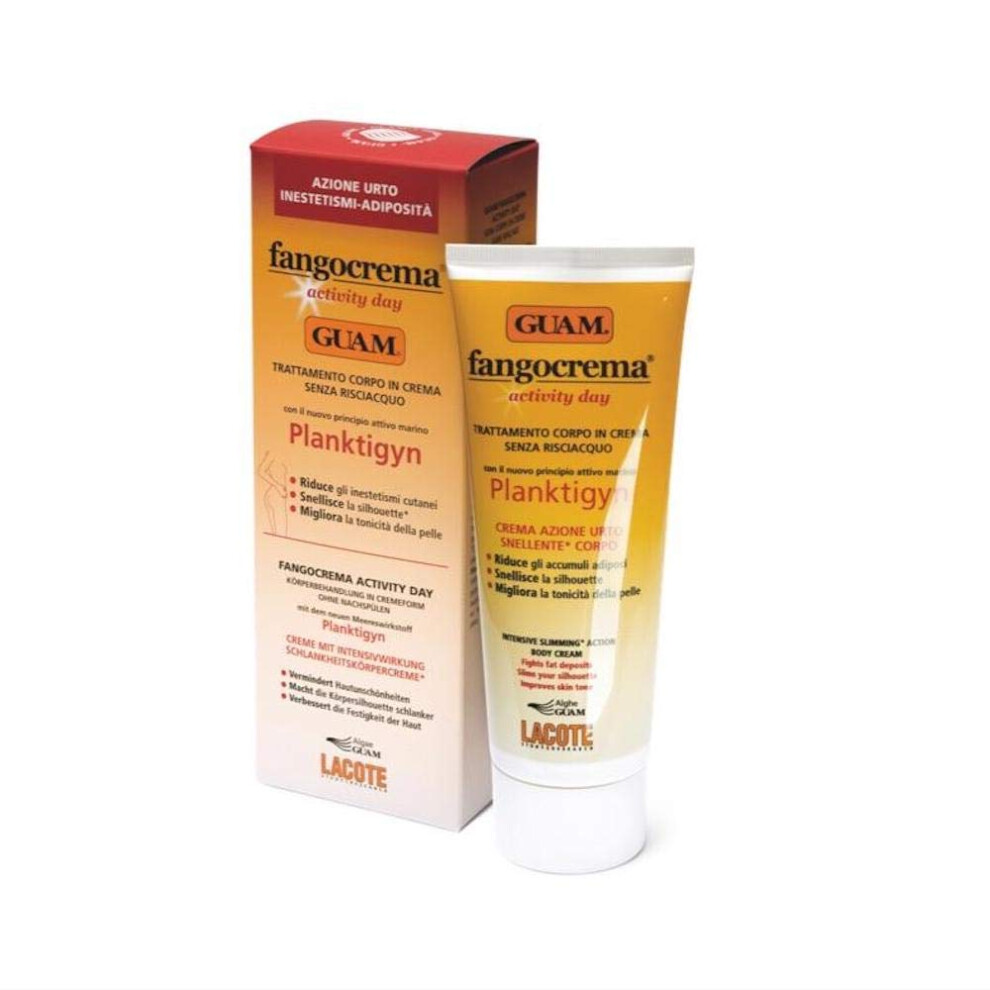 Guam Cream Activity Day Natural Sweat For Workouts, Hot Seaweed Cellulite For Cellulite Removal On Legs, Thighs, Buttocks, Skin Tightening With