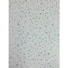 White Sparkle 1m x 2.4m Shower Wall Panels Bathroom PVC Cladding Wet Wall