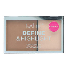 Define & Highlight Duo Contour Kit Bronzer & Highlight Powder 5.5g-Caramel