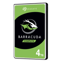 BarraCuda 4 TB 2.5 Inch Internal Hard Drive (15 mm Form Factor, 128 MB Cache SATA 6 GB/s Up to 140 MB/s)