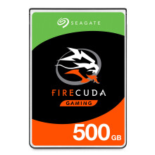 FireCuda 500 GB Solid State Hybrid Drive Performance SSHD – 2.5 Inch SATA 6 Gb/s Flash Accelerated 8 GB Cache for Gaming PC Laptop (ST500LX025)