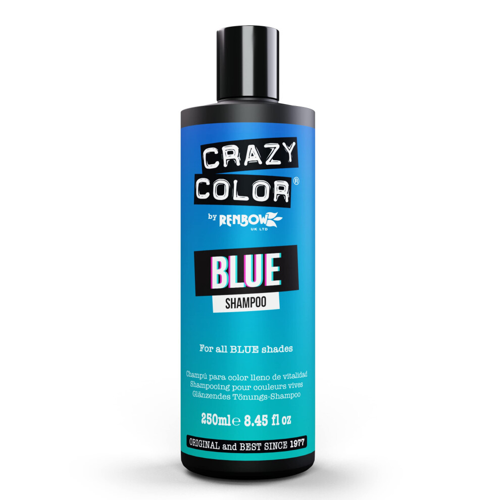 Crazy Color Blue Re-Activating Shampoo 250Ml