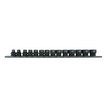 6689 Stubby Impact Socket Set 3/8"D 14pc