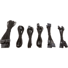 CP-8920202 SF Series Premium PSU Cable Kit Individually Sleeved Black Power Supply, for Corsair PSUs