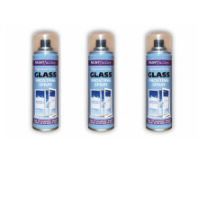 Paint Factory 7667 Glass Frosting Spray Paint Can White 3x250ml