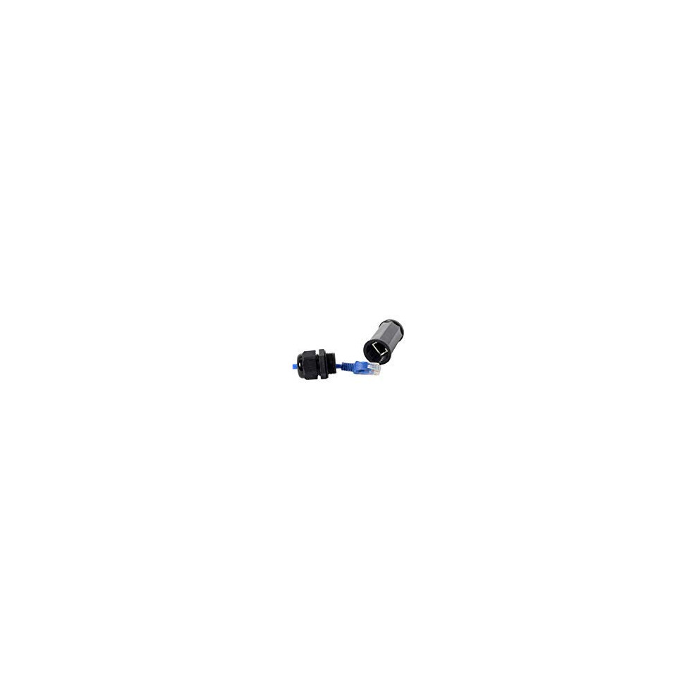 Locking Waterproof Cat6 Rj45 Female To Female Lan Ethernet Network Extension Adapter Coupler 652065552729