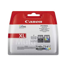 PG540XL Black & CL541 Colour Original Ink Cartridge Multipack