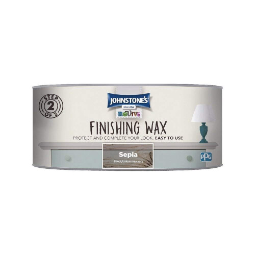 Johnstone's FINISHING WAX SEPIA 500ml