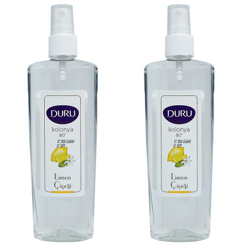 LEMON COLOGNE LIMON KOLONYA SPRAY PUMP BOTTLE 150ML (2 pcs offer)