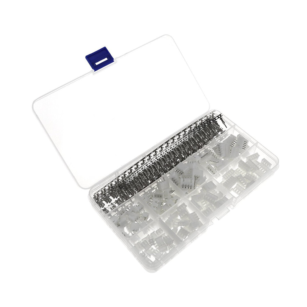2.54Mm Jst-Xhp Jst Connector Kit With 2.54Mm Female Pin Header, Jst-Ph 2/3 / 4/5 Pin Housing Connector Adapter Plug - 560Pcs 723466642804