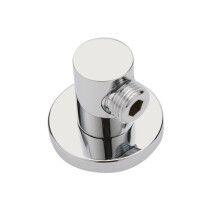 Mirage Wall Mounted Round Bathroom Outlet Elbow for Hand Shower Handset Hose - Chrome