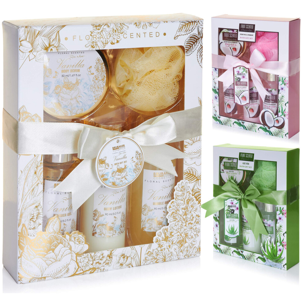 Brubaker Cosmetics 'Vanilla Rose Mint' 5-Pieces Bath Gift Set