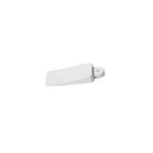 BH04884 (4 Pcs) Soft Rubber Window Table Furniture Wedge - Pack of 4 Pieces, White