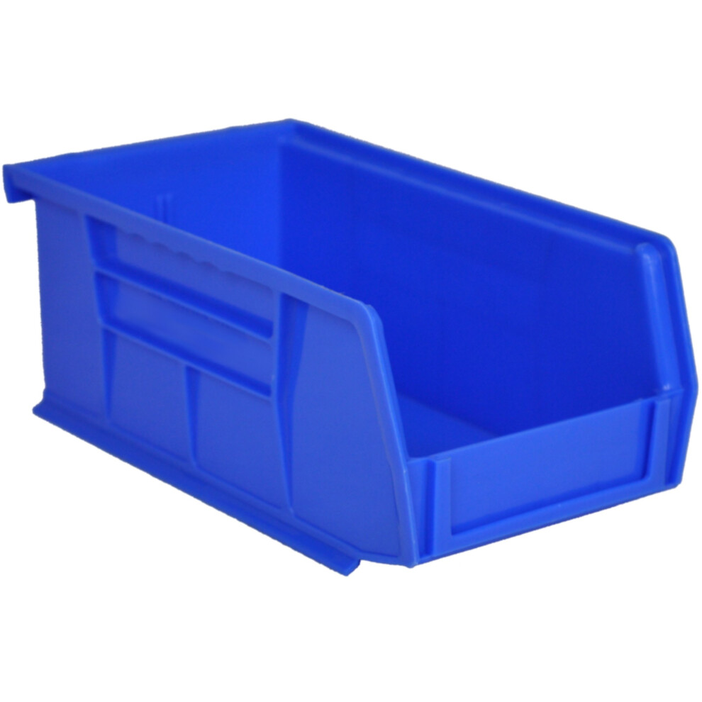 Pack Of 24 X Rhino Tuff Bin20 Plastic Storage Parts Bins - Small Stacking Component Box Ideal For Garage Workshop Or Warehouse Picking Bin 660042671424