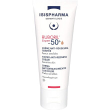 Ruboril Expert 50+ - Spf Moisturizer Face - Tinted spf moisturizer for face 40 ml - Spf 50 sunscreen for Sensitive Skin - Redness Skincare UV and Blue