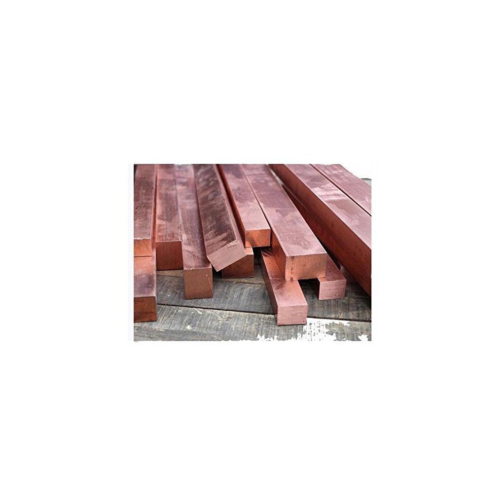 Solid Copper C101 Square Bar Various Sizes & Lengths Copper, 1/2" (12.7Mm) X 150Mm 713153419208