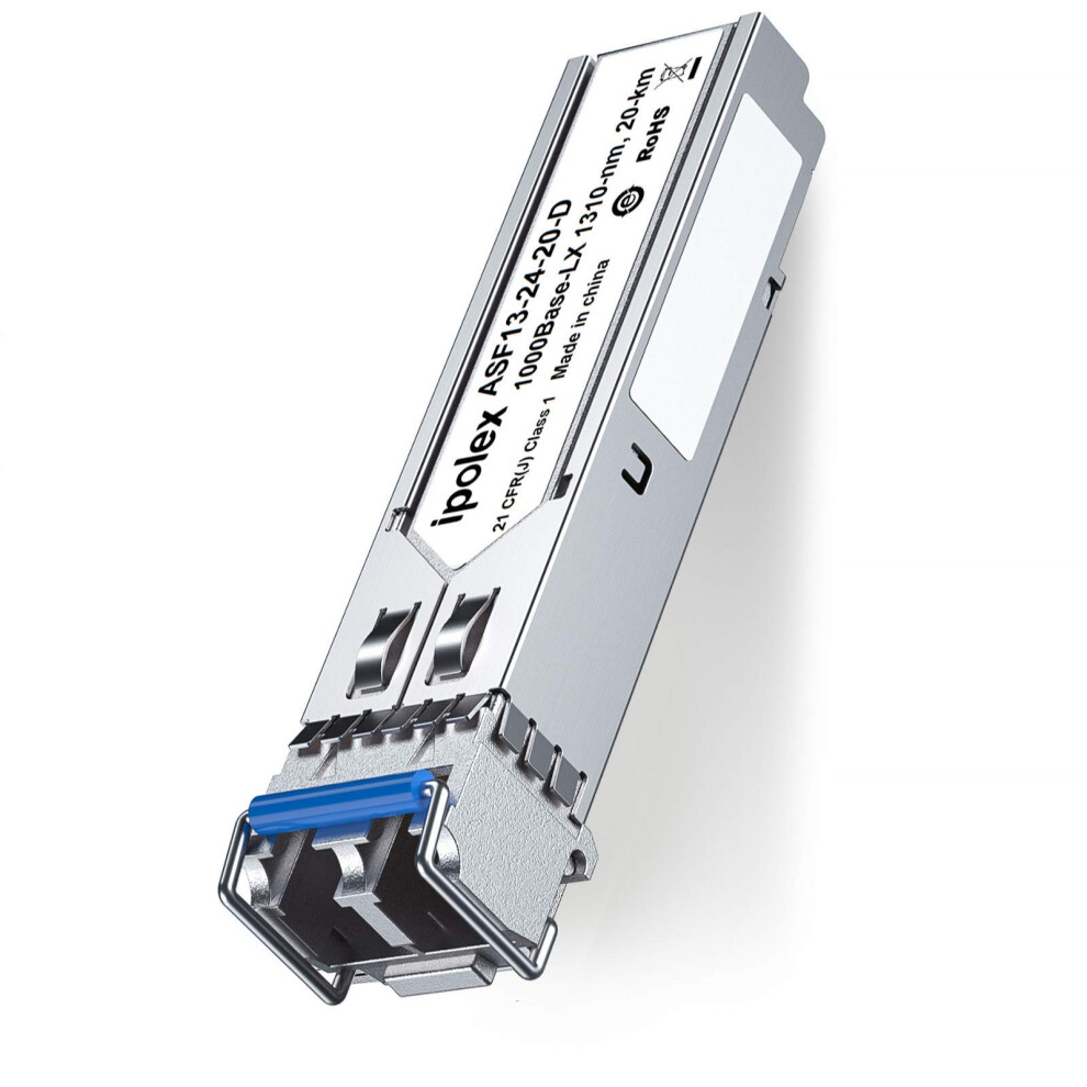 1G Sfp Lx Module, 1000Base-Lx Singlemode Mini-Gbic Transceiver Compatible For Hp J4859a / J4859b / J4859c, Dual Lc Connector (1310Nm, 20Km) 603149401150