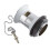 Milano Elizabeth Traditional Basin Waste Plug Ball Chain - Chrome 3