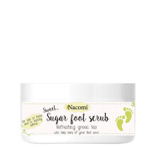 Refreshing green tea sugar foot scrub 125g
