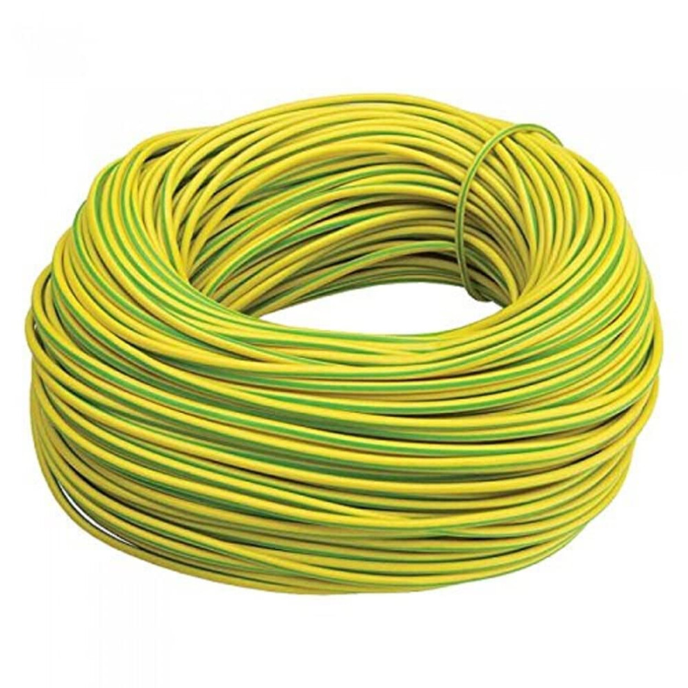 Electrical Pvc Yellow/Green Earth Sleeving - 2Mm - 5 Metre Custom Cut Length 5060518531972