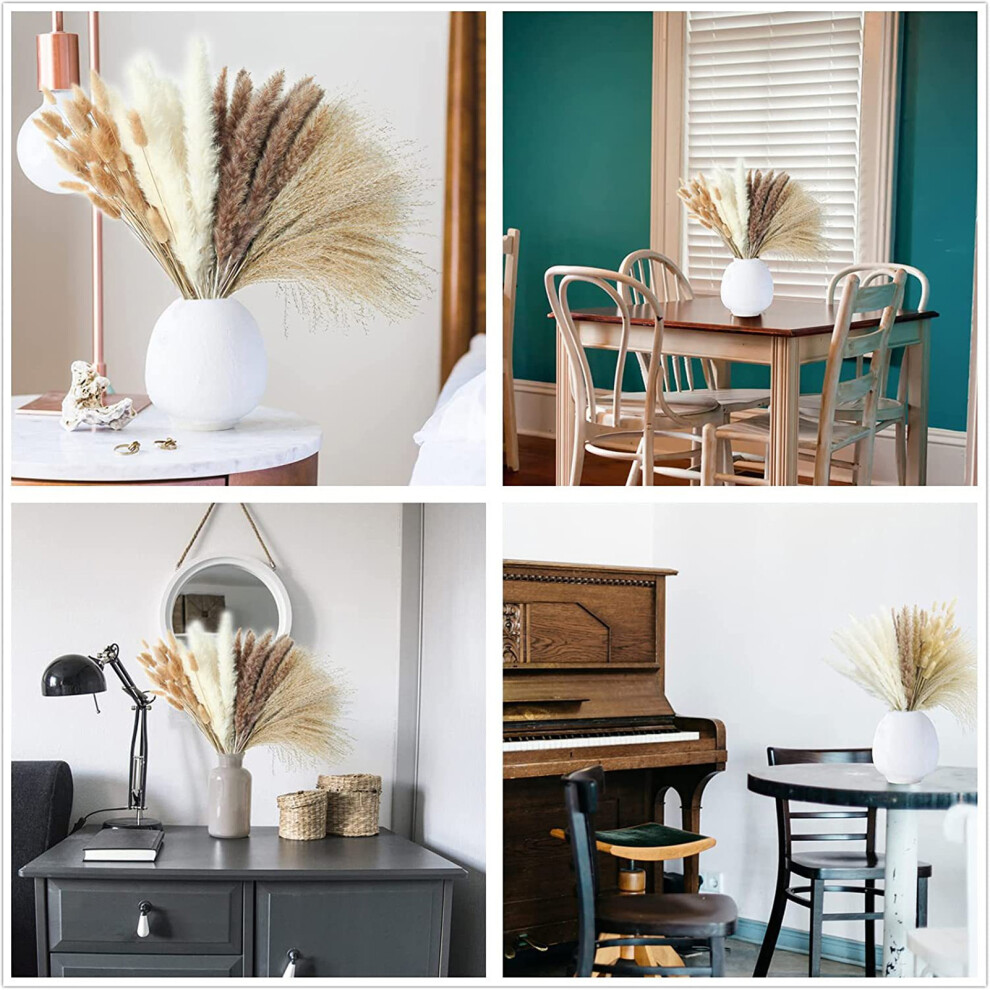 Dried Pampas Grass 110Pcs Autumn Decor