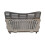 A.L. Cast Iron Bottom Fire Grate Complete with Coal Guard - 18" Open Fire 2