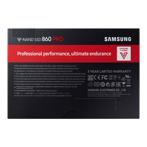 Samsung 860 PRO 256 GB SATA 2.5 Inch Internal Solid State Drive (SSD) (MZ-76P256) 1