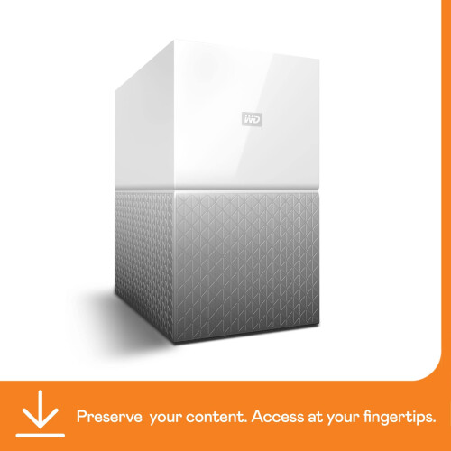 Western Digital WD 12TB My Cloud Home Duo Personal Cloud Storage Dual-Drives, RAID 0/1 2
