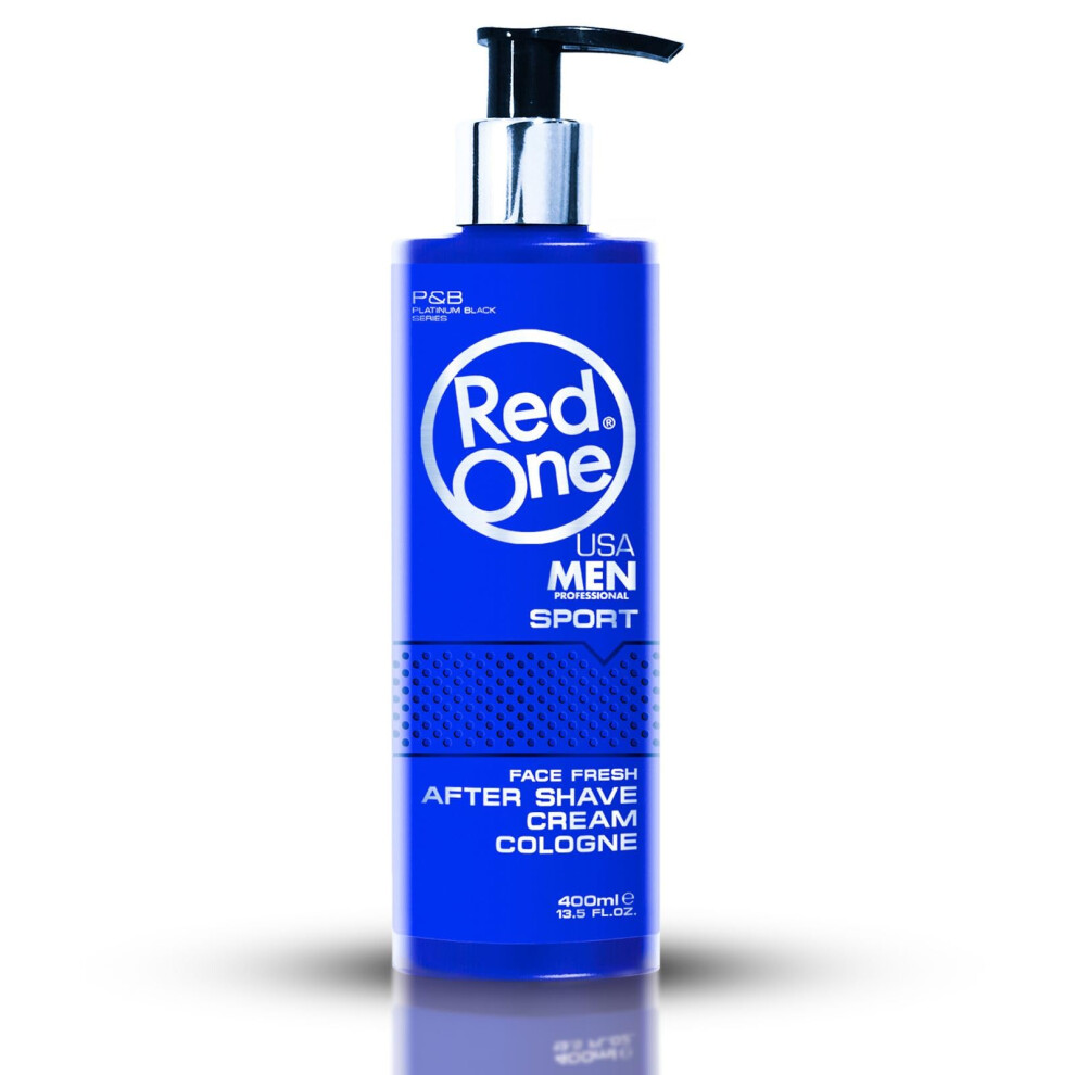 Redone Cream Aftershave Cologne 400 Ml Balm Lotion Men | Moisturising Face Fresh | (Sport)