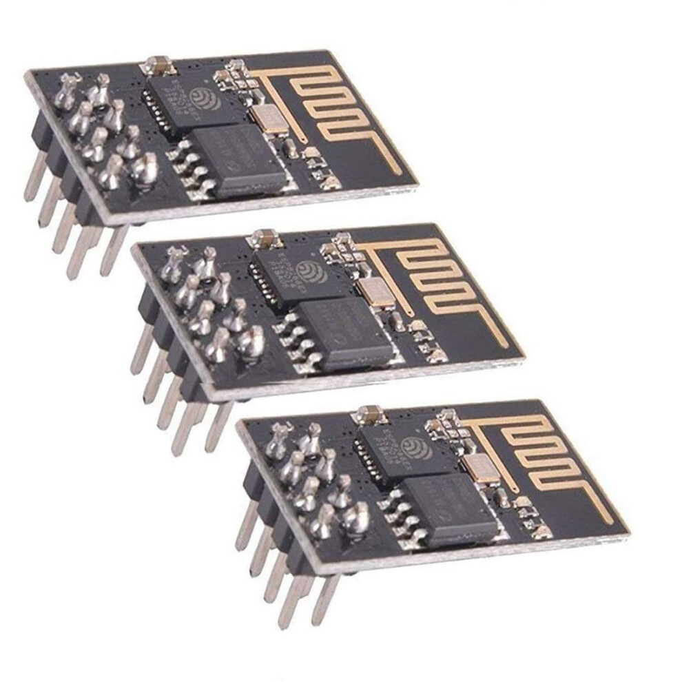 3Pcs Esp8266 Serial Wifi Wireless Transceiver Module Esp-01 742548983246