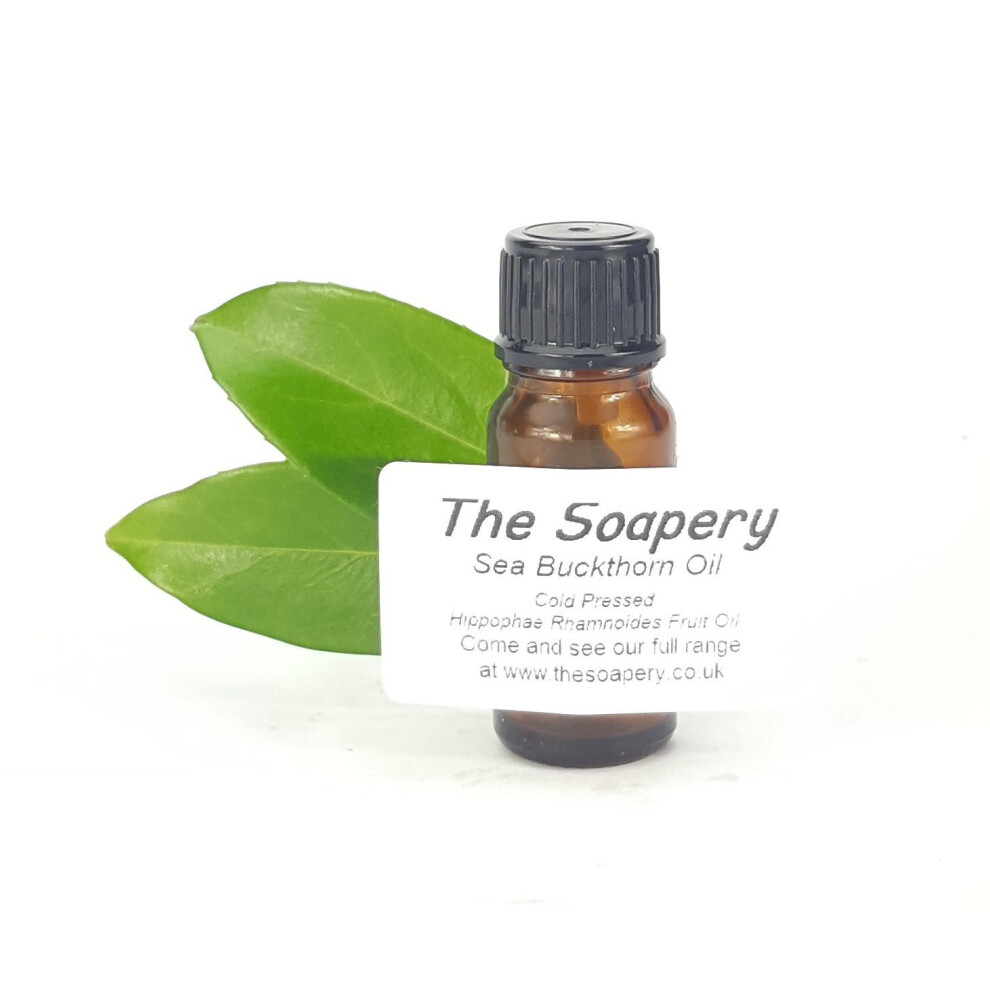 The Soapery Sea Buckthorn Oil 10Ml - Cold Pressed, Virgin - 100% Pure And Natural