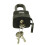 Rolson 66506 2 pc 50 mm Keyed-Alike Long Shackle Padlock 2