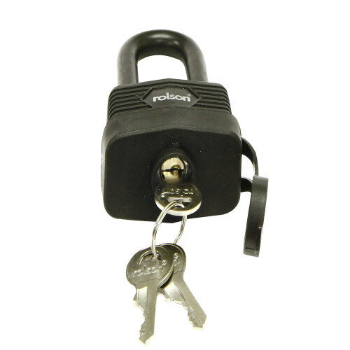Rolson 66506 2 pc 50 mm Keyed-Alike Long Shackle Padlock 1