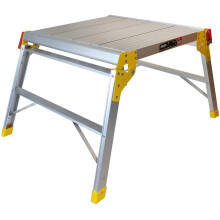 Aluminium Folding Hop Up Work Platform Bench 600mm x 600mm