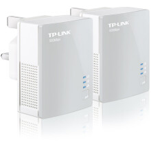 TL-PA411KIT AV500 500 Mbps Nano Powerline Adapter Starter Kit - Twin Pack (Renewed)