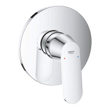 Eurosmart Cosmopolitan Single-Lever Shower Mixer Trim Set, Concealed Installation, Chrome, 24044000