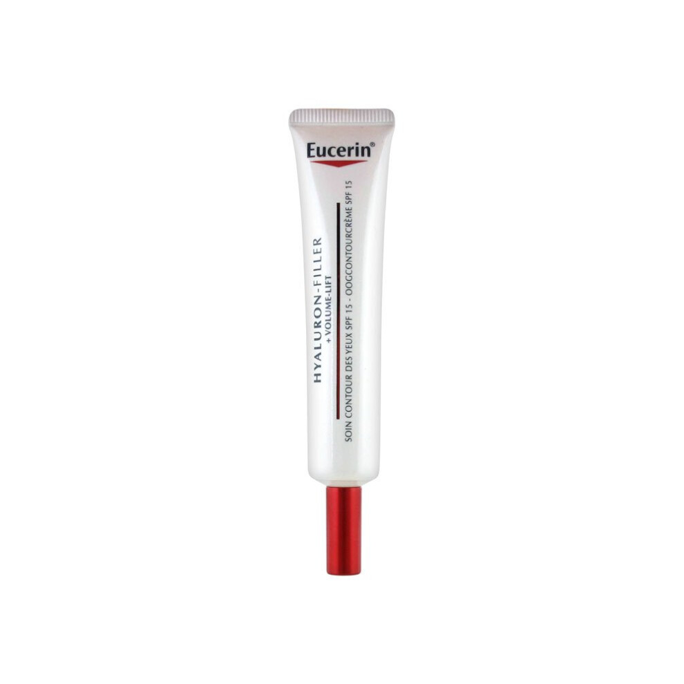 Eucerin Cream Hyaluronic Filler + Volume Lift Eye - Plumped, Sun-Shielded Anti-Ageing Eye Spf15, 15 Ml