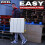 Aluminium Folding Hop Up Work Platform Bench 600mm x 600mm 6