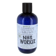 NHS Worker's Gift Bubble Bath with Pure Essential Oils - Fruity Orange & Lime 250ml