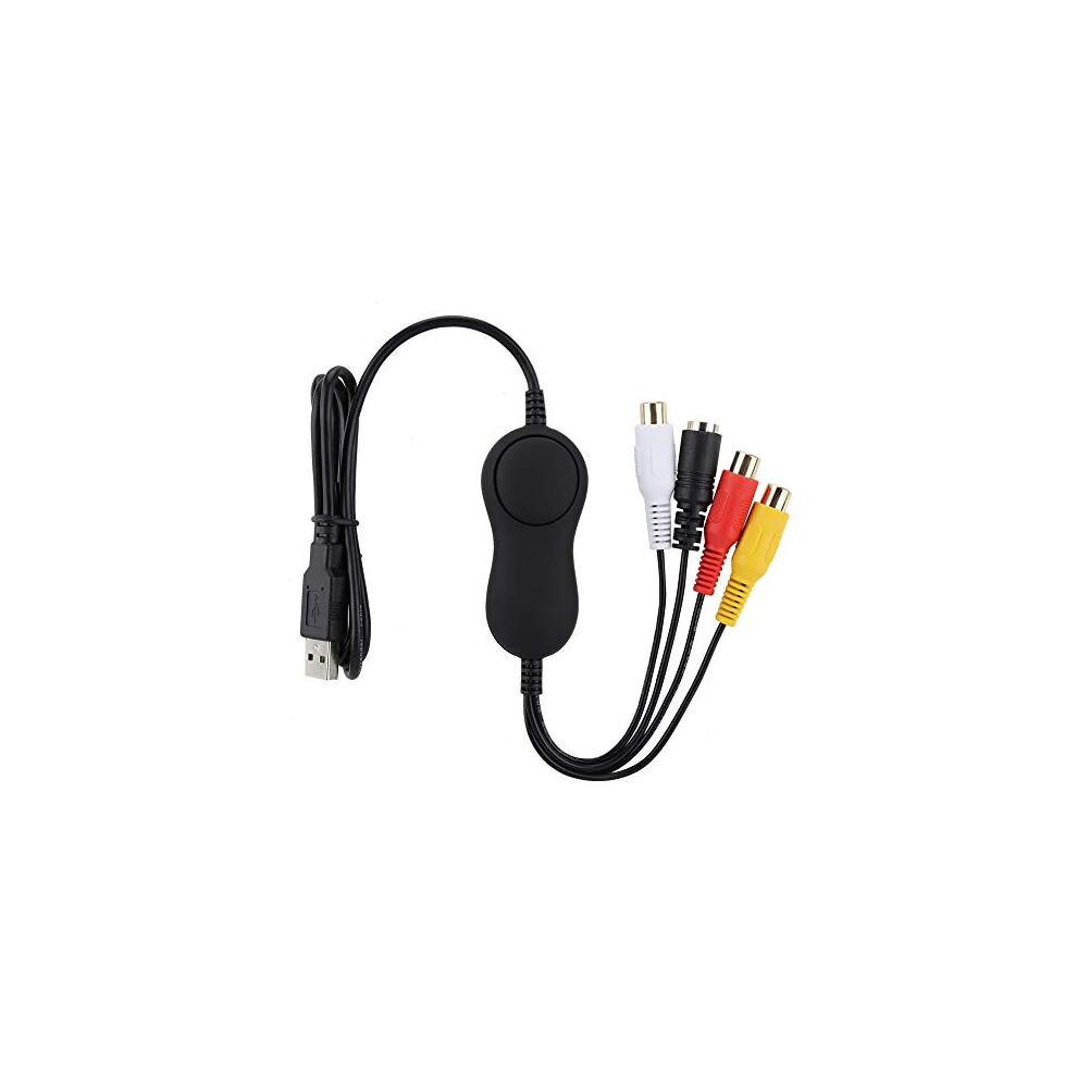Video Capture Card, Usb2.0 Video Capture Card Analog Video Grabber Hd Recorder Support Ntsc, Pal Tv Video Format For Windows/Mac/Linux. 748018353847