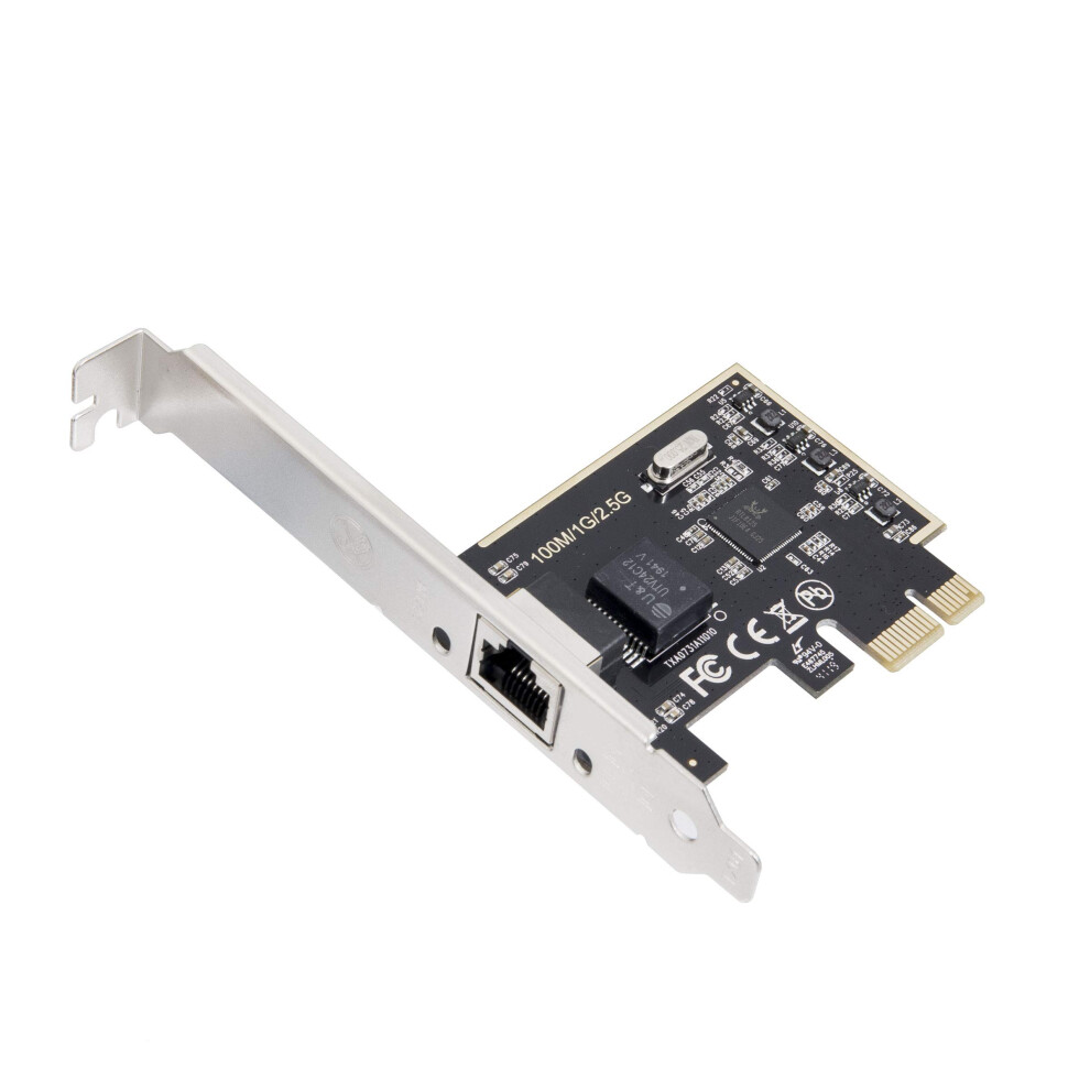 2.5 Gigabit Ethernet Pci Express Pci-E Network Controller Card 10/100/1000/25000 Mbps Rj45 Lan Adapter Converter For Desktop Pc (Si-Pex24059) 857426008260