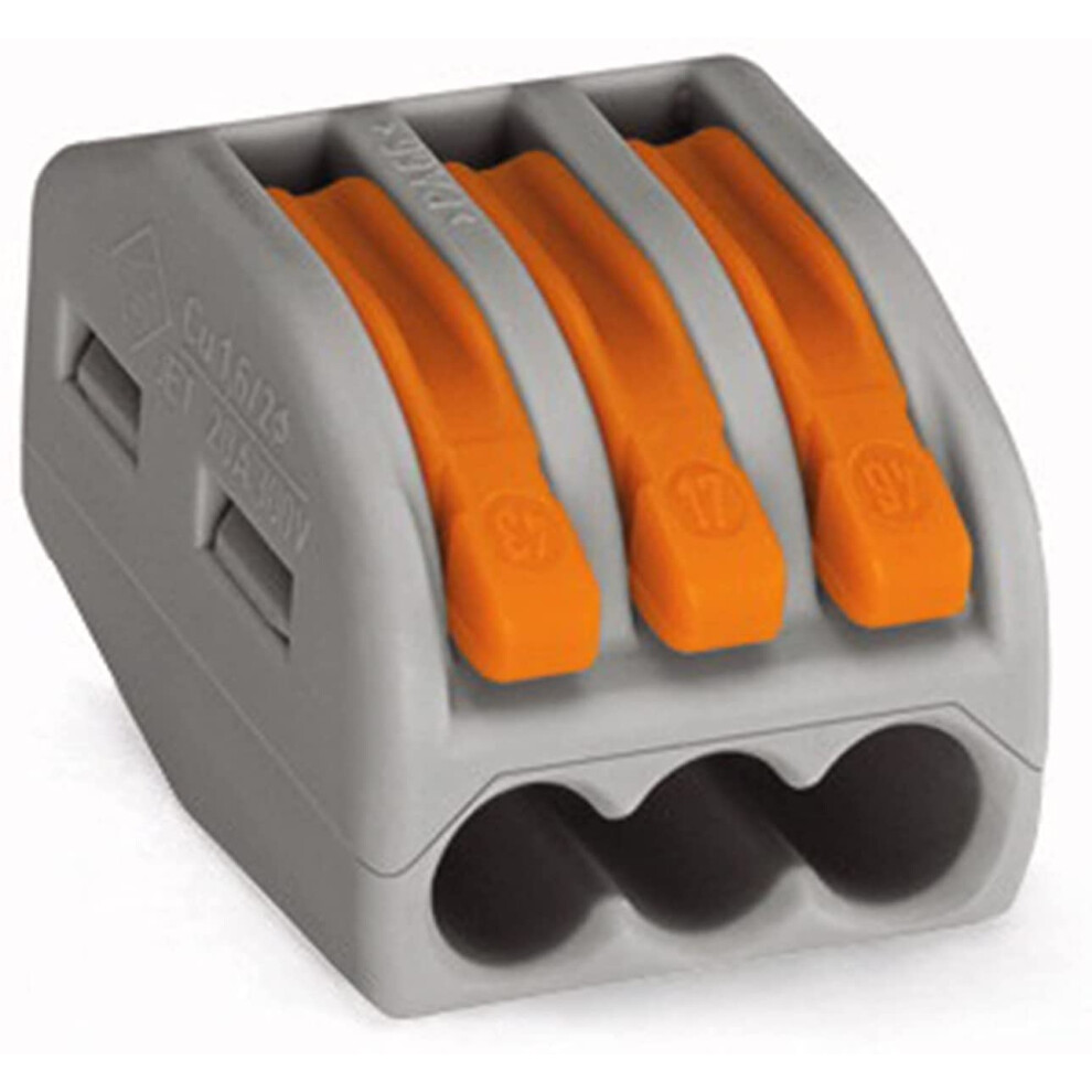 222-412 X10, 222-413 X10, 222-415 X10 Of Each Electrical Connectors Conductor Wire Clamp Terminal Block 5051140264444