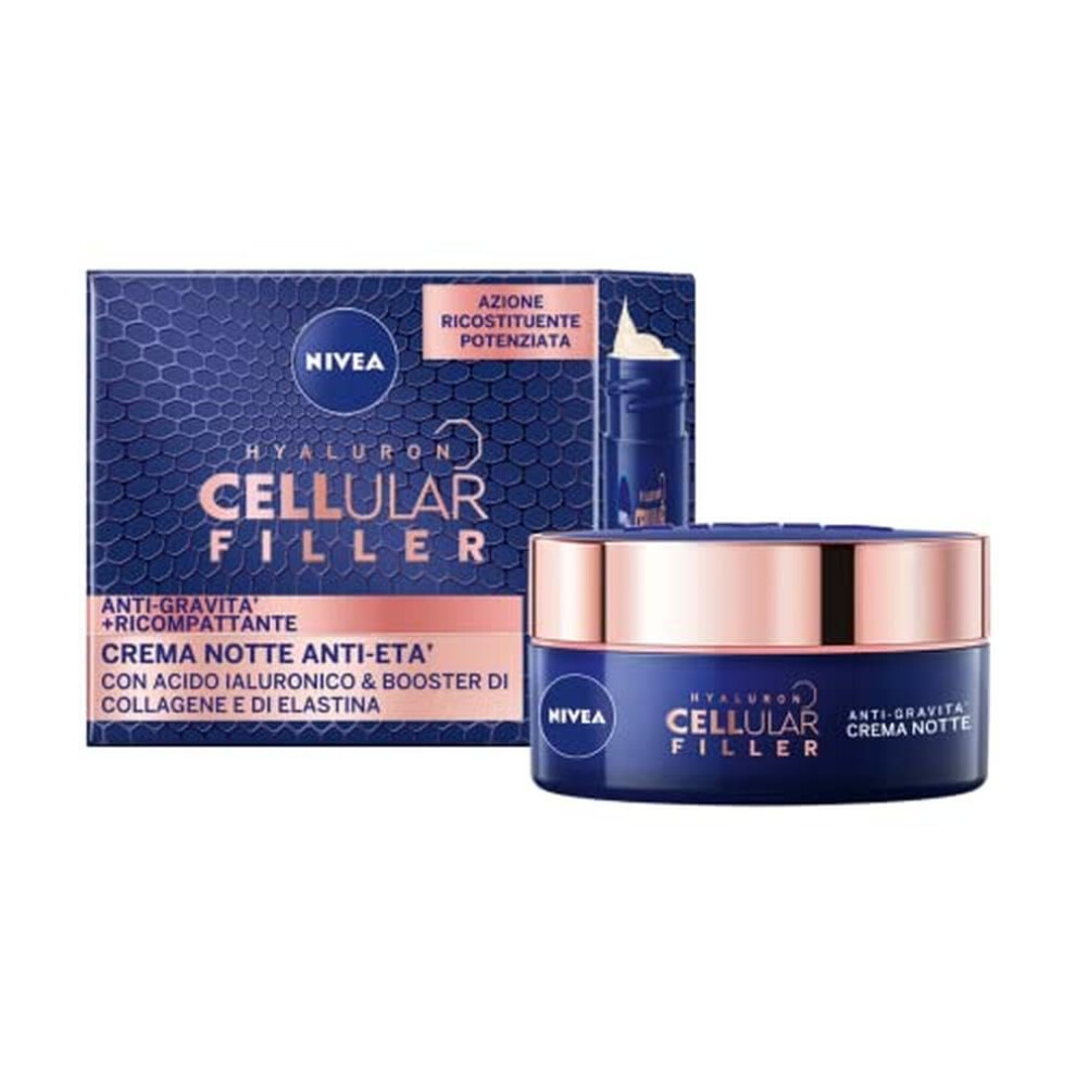 Photos - Other Cosmetics Nivea Cellular Filler Anti-gravita' Night 50 ml Product For the Care of the face 