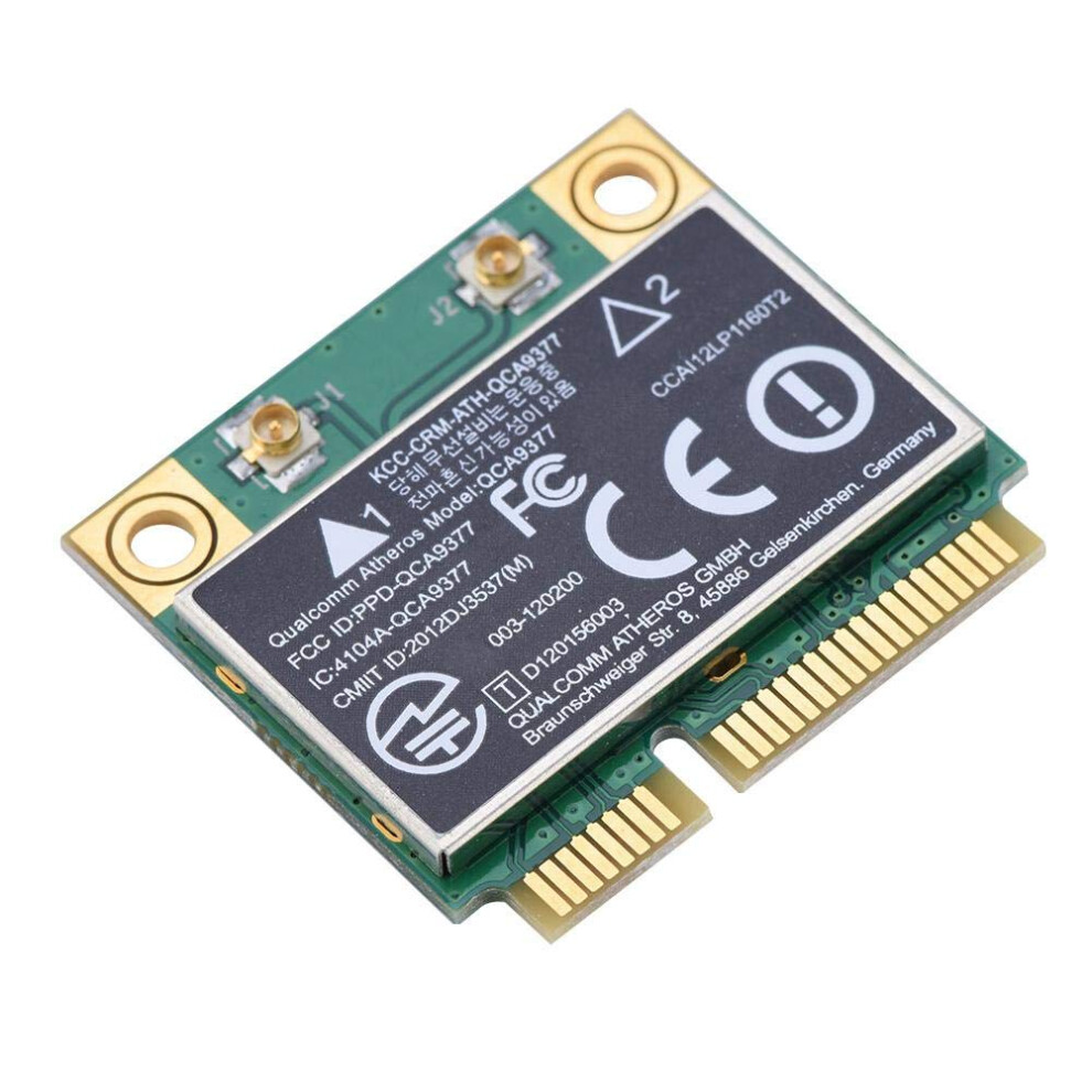 Mini Wifi Pci-E Network Card, Dual Band 2.4G/5Ghz Pci-E Wifi Card, 433Mbps High Speed Pci Express Wireless Card For Esktop,Laptop, Industrial Control 712979175107